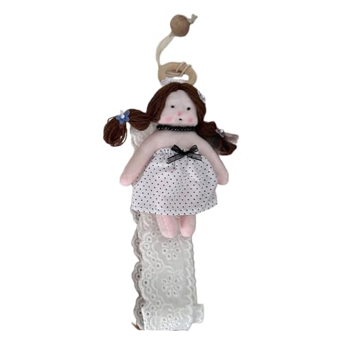 Weicher Haar-Accessoire-Aufbewahrungsgurt, schöne Haarspangen-Kollektion, Gürtel zum Aufhängen mit weichem Stoff-Spielzeug-Detail für Frauen, Schmuck-Display-Zubehör von Whltzf