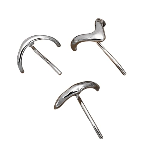 Whltzf 3pcs Haarverschluss Legiert Haarstyling Clip Metall Haarklemmen Dekorative Haarzubehör Für Raffinierte Looks Haarklauenclip von Whltzf