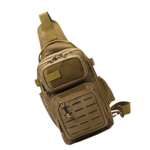 Whltzf Angel-Umhängetasche, Werkzeugtasche, wasserabweisend, große Kapazität, Crossbody-Tasche, multifunktional, Angelrucksäcke, Angel-Schultertasche, khaki Whltzf Angel-Umhängetasche, Werkzeugtasche, wasserabweisend, große Kapazität, Crossbody-Tasche, multifunktional, Angelrucksäcke, Angel-Schultertasche, khaki von Whltzf