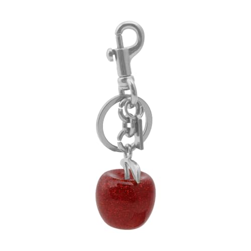 Whltzf Bunte Kirschen Geformte Keychain Modische Harzschlüsselring Für Frauen Und Mädchen Handgefertigtes Obstheizenheizkenner Zauber Ornament Bag Dekoration von Whltzf