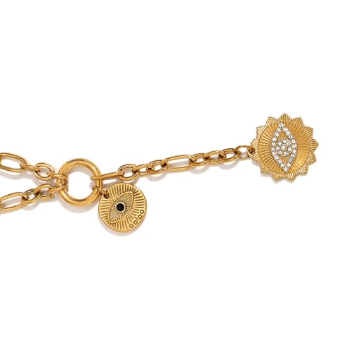 Whltzf Einzigartige Herzlariat Halskette Anhänger Halskette Edelstahl Textur Halskette Halskette Schmuck Aus Der Liebe Aus Rostfreier Stahl Halskette von Whltzf