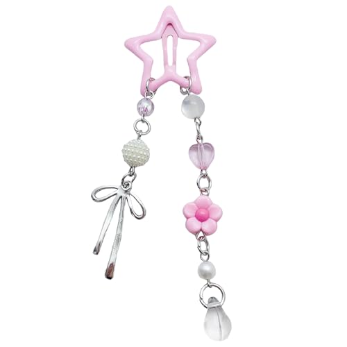 Whltzf Einzigartige Star Designs Haarclip In Dopaminfarben Leichtes Und Robustes Haar Accessoire Für Mode Stürmerinnen Trendy Haarclips Für Mädchen von Whltzf