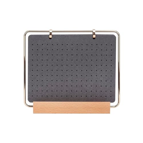 Whltzf Holzsockel Badge Display Organizer Stilvolle Brosche Pin Sammlung Aufbewahrung Kalender Große Kapazität Button Holder Seiten Badge Holder von Whltzf