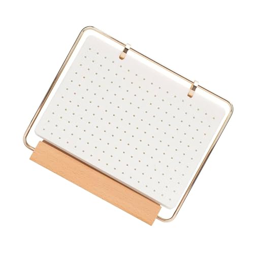 Whltzf Holzsockel Badge Display Organizer Stilvolle Brosche Pin Sammlung Aufbewahrung Kalender Große Kapazität Button Holder Seiten Badge Holder von Whltzf