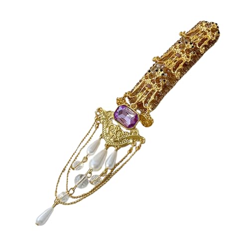 Whltzf Luxuriöser Leichtmetallhaarstück Mit Goldenen Quasten Geburtstagsfeier Barrette Dekoriertes Haar Accessoire Für Mädchen Und Teenager Perfekt Detail Haarschmuck Whltzf Luxuriöser Leichtmetallhaarstück Mit Goldenen Quasten Geburtstagsfeier Barrette Dekoriertes Haar Accessoire Für Mädchen Und Teenager Perfekt Detail Haarschmuck von Whltzf