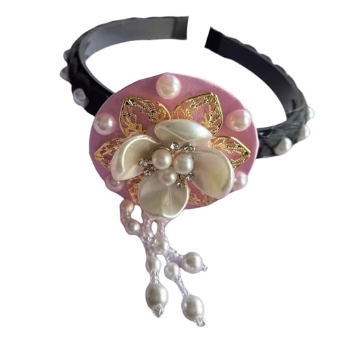 Whltzf Mode Koreanische Stile Stirnband Mit Eleganten Designs Für Kinder Und Erwachsene Gleichermaßen Stilvolle Outfits Blumenhaarbänder von Whltzf