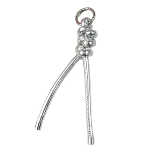 Whltzf PU Lederseil Keychain Anhänger Handgewebte Dreieckige Schlüsselkette Hängende Dekoration Vielseitige Beutelzubehör Travel Und Pendelpendelschlüsselkette von Whltzf