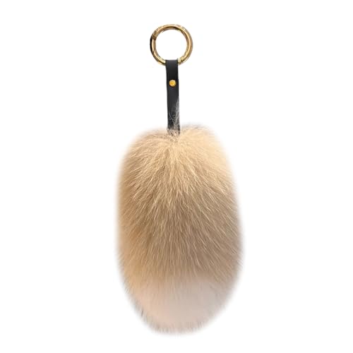 Whltzf Plüsch Keychain Mode Animal Tail Keyring Anhänger Einzigartige Kunstpelze Charmezubehör Für Handtaschen Und Schlüsselringe Soft Touch Key Accessoire von Whltzf