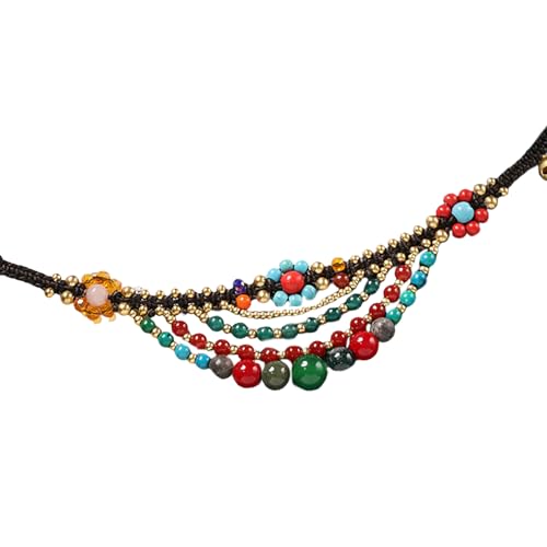Whltzf Retro-Accessoire im ethnischen Stil für Frauen mit handgewebter Handwerkskunst und Stilen, für den täglichen Gebrauch, Freizeitkleidung, handgewebt Whltzf Retro-Accessoire im ethnischen Stil für Frauen mit handgewebter Handwerkskunst und Stilen, für den täglichen Gebrauch, Freizeitkleidung, handgewebt von Whltzf