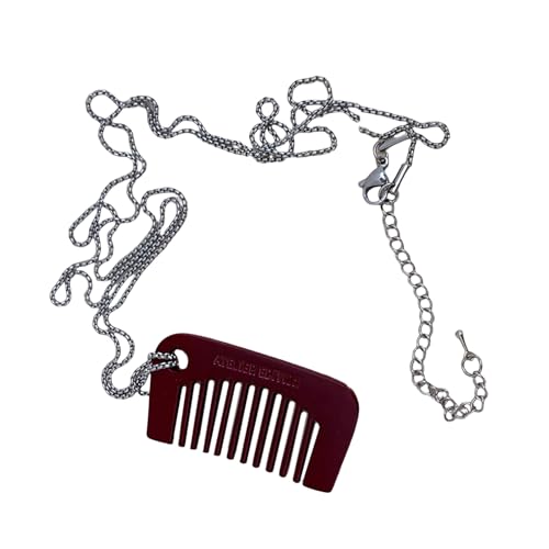 Whltzf Stilvolle Kammheize Halskette Mit Bequemer Riemen Bequeme Halskette Für Jugendliche Trendsetter Und Modeliebhaber Trendige Frauen Halskette von Whltzf