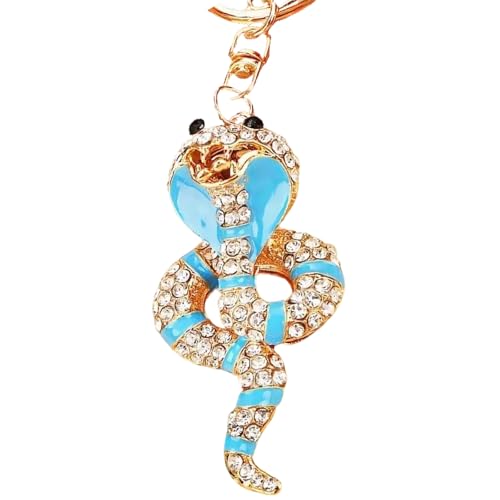 Whltzf Stilvoller Schlangenschlüsselhalter Sparkling Key Orloy Legierung Textur Geldbörse Accessoire Für Geburtsjahr Und Tägliches Gebrauch Stylish Tasche Accessoire von Whltzf