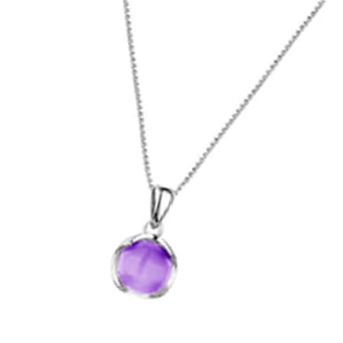 Whltzf Vielseitige Runde Kristall Halskette Einstellbare Länge Neckkette Für Stilvolle Frauen Handgefertigtes Hochzeitstag Geschenk Valentinstag Schmuck Schmuck von Whltzf