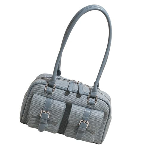 Whltzf Vintage PU Umhängetasche Für Frauen Geräumige Pendler Geldbeutel Leichte Unterarm Mit Verstellbarem Riemen Multifunktionaler Schulter von Whltzf