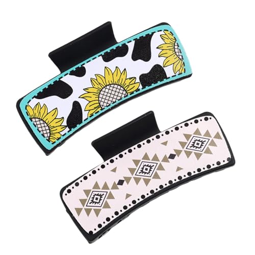Cowgirl-Haarspange – Haarspange mit Western-Print, quadratische Haarspange mit fester Klaue | Starker Halt der Haarspange mit klassischem Western-Cowboy-Design, perfekte böhmische Western-Haarspange f Cowgirl-Haarspange – Haarspange mit Western-Print, quadratische Haarspange mit fester Klaue | Starker Halt der Haarspange mit klassischem Western-Cowboy-Design, perfekte böhmische Western-Haarspange f von Whnbuij