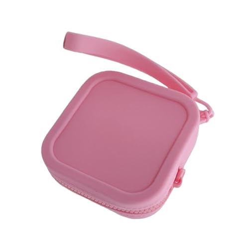 Geldbörse aus Silikon – kleine Geldbörse für Damen | Kosmetiktasche mit Reißverschluss, Mini-Portemonnaie für Kopfhörer, Kreditkarten, Schlüssel und Lippenstift, Rosa, Se référer au descriptif, Siehe Geldbörse aus Silikon – kleine Geldbörse für Damen | Kosmetiktasche mit Reißverschluss, Mini-Portemonnaie für Kopfhörer, Kreditkarten, Schlüssel und Lippenstift, Rosa, Se référer au descriptif, Siehe von Whnbuij