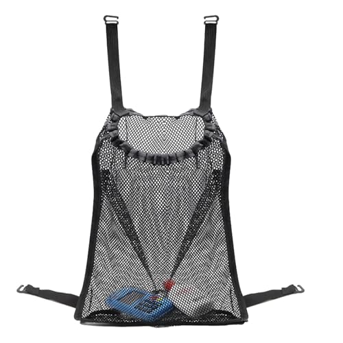 Kinderwagen-Netztasche | Kinderwagen-Hängetasche mit verstellbaren Gurten, Ladenetz, Aufbewahrungsbehälter für Windeln, Spielzeug, Snacks, Golftrolley Organizer mit großem Capa von Whnbuij