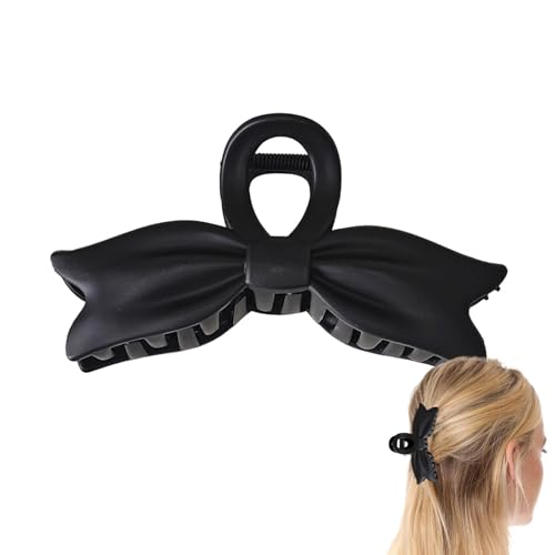 Krallenklammern mit Schleifen, Haarspangen mit Schleife - Rutschfeste Kieferclips | Haarklammern groß für Frauen und Mädchen, Haarspangen für langes Haar und so von Whnbuij
