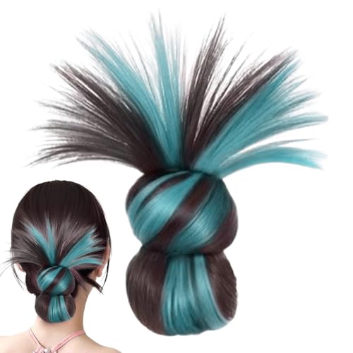 Lace-Perücken für Frauen, Haarspange mit Haarklammer mit Farbverlauf, synthetische Perücke für Frauen und Mädchen, tägliche Frisuren, Partys und Events von Whnbuij