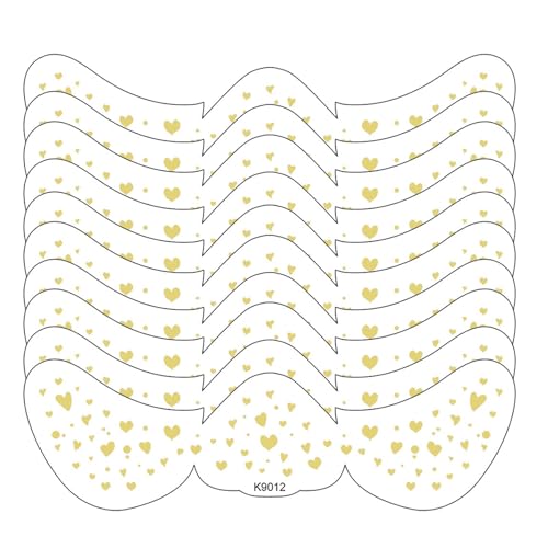 Makeup Flicken, Glitzer Gesicht Aufkleber - Wasserdichte Partygesichtsdekorationen | 10X Glitzer Flecken Aufkleber für Make-up Glitter von Whnbuij