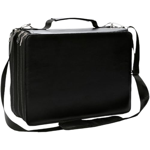 Marker-Organizer-Etui – Federmäppchen mit Reißverschluss, Schreibwaren-Tasche, Federmäppchen, Organizer, großes Fassungsvermögen mit praktischer Verpackung, tragbarer, mehrschichtiger Halter für von Whnbuij