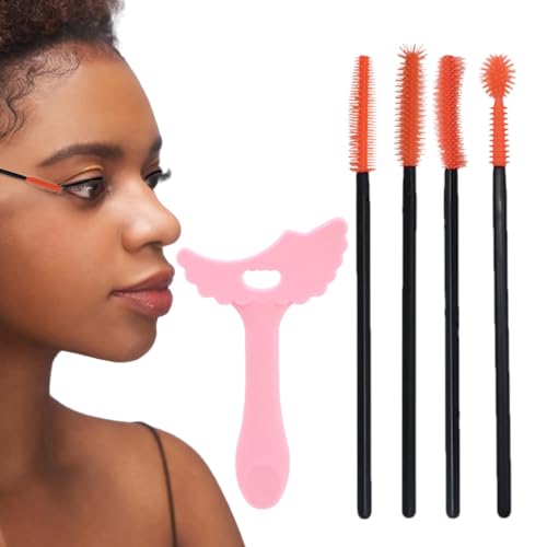 Mascara-Vorlage, Mascara-Schablone, Mascara-Schablone, Anwendungsanleitung für Augen-Make-up aus Syklon-Material, für Dating, Party, Abend von Whnbuij