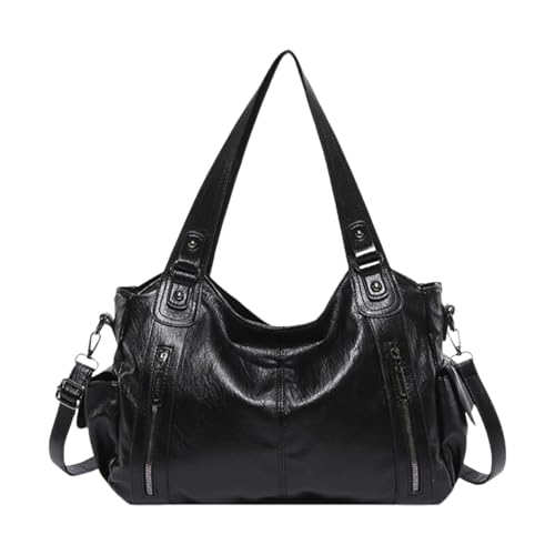 Modische Umhängetasche – Tragetasche mit großem Fassungsvermögen, Arbeitstasche, lässige Tasche aus PU-Leder, elegante Arbeitstasche, lässige Reisetasche, Handtaschen und Taschen, Schwarz , Se référer Modische Umhängetasche – Tragetasche mit großem Fassungsvermögen, Arbeitstasche, lässige Tasche aus PU-Leder, elegante Arbeitstasche, lässige Reisetasche, Handtaschen und Taschen, Schwarz , Se référer von Whnbuij