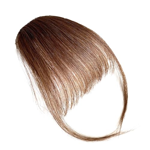 Pony Clip, Pony Clip aus Echthaar | Menschliche Pony mit Pony an der Stirn für Frauen | Deckt Ausdünnung der Haare Täglich tragen Schwestern Verlängerung der Haare von Whnbuij