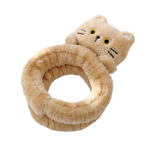 Spa Gesichtswäsche Stirnband Gesichtswäsche Stirnband Niedliches Haarband für Spa Gesichtswäsche Gesicht Make-up Katzen Weiche Stirnbänder Hautpflege Haarbänder Tierhaarbänder in von Whnbuij