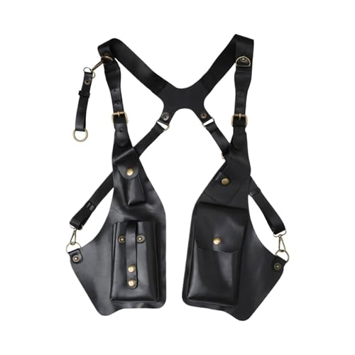 Unterarmgurttasche – leichte Schultertasche mit verstellbarem Riemen, tragbarer Unterarm-Organizer | Vintage-Tasche mit mehreren Taschen, funktionale Aufbewahrung für Handys, Schlüssel und kompakt von Whnbuij