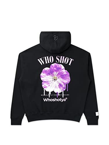 Who Shot Ya Flower Oversize Hoodie M von Who Shot Ya