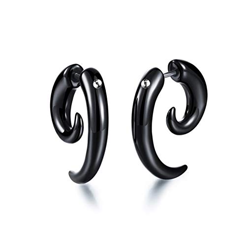 Whoiy Ohrringe Mädchen, Nickelfreie Ohrringe Horn Ohrringe Hypoallergen Damen Ohrhänger Mädchen Schwarz Whoiy Ohrringe Mädchen, Nickelfreie Ohrringe Horn Ohrringe Hypoallergen Damen Ohrhänger Mädchen Schwarz von Whoiy