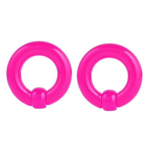 Whoiy Plug Ohrring Acryl 2er Perle, Gestreckte Expander Ohrpiercing 8mm Violett für Damen Herren Whoiy Plug Ohrring Acryl 2er Perle, Gestreckte Expander Ohrpiercing 8mm Violett für Damen Herren von Whoiy