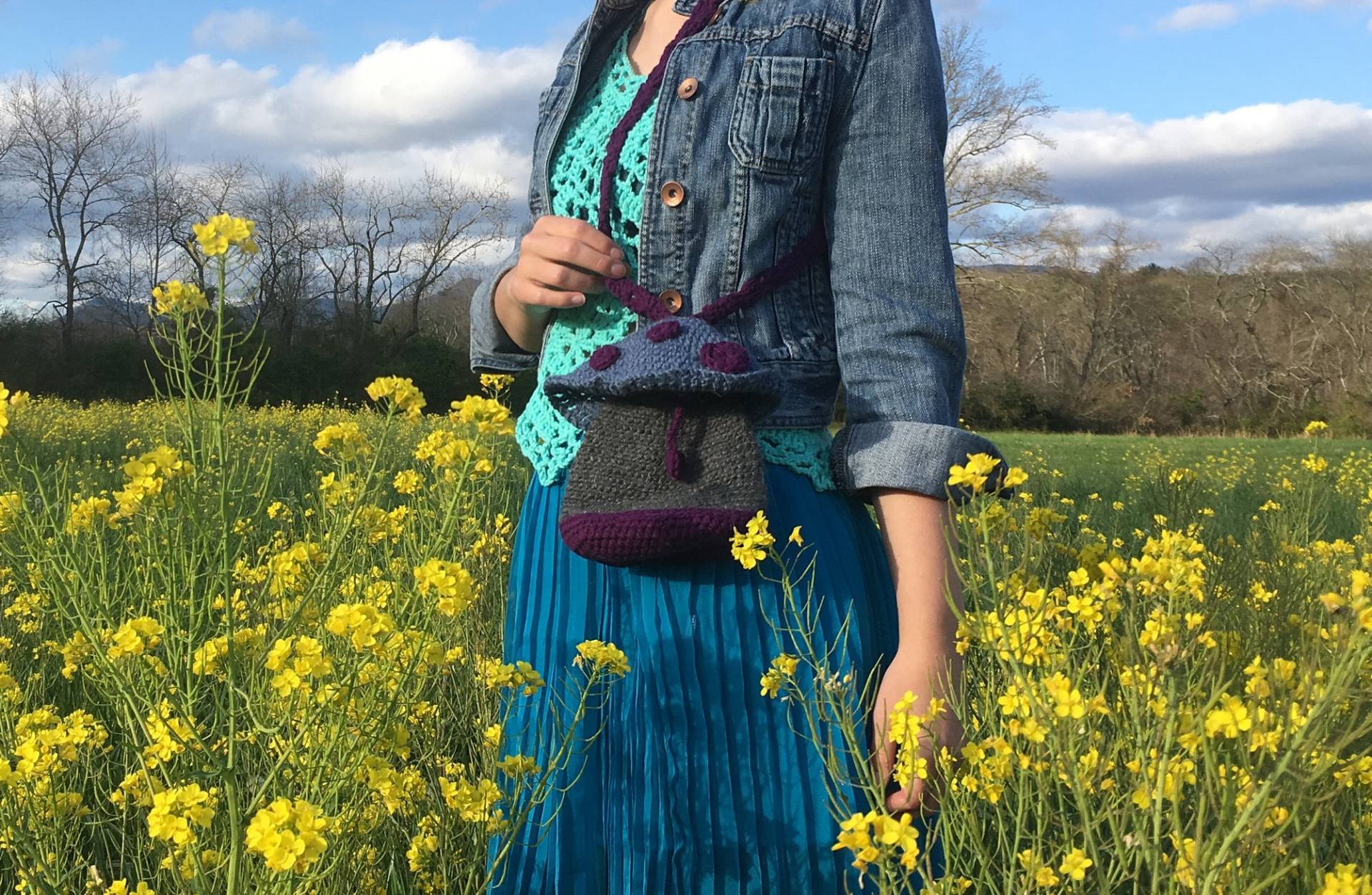 Crochet Pilz Geldbörse Crochet Pilz Geldbörse von WholeKnottaLove