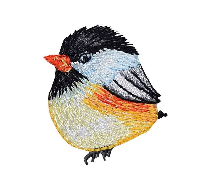 Chickadee - Fat Bird Aufnäher Zum Aufbügeln Chickadee - Fat Bird Aufnäher Zum Aufbügeln von WholesaleApplique