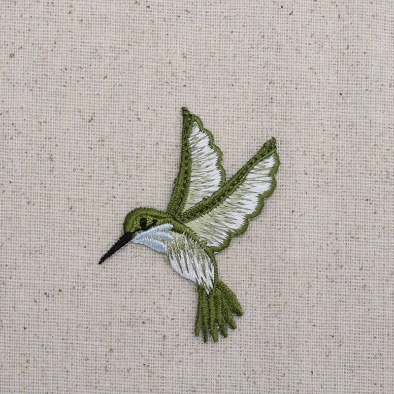 Gestickter Aufnäher - Kolibri Applikation Groß Hellblaue Kehle Mit Blick Nach Links Oder Rechts 693982 Gestickter Aufnäher - Kolibri Applikation Groß Hellblaue Kehle Mit Blick Nach Links Oder Rechts 693982 von WholesaleApplique