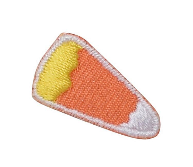 Kleines Candy Corn Stück - Halloween Herbst Applikation Zum Aufbügeln Kleines Candy Corn Stück - Halloween Herbst Applikation Zum Aufbügeln von WholesaleApplique