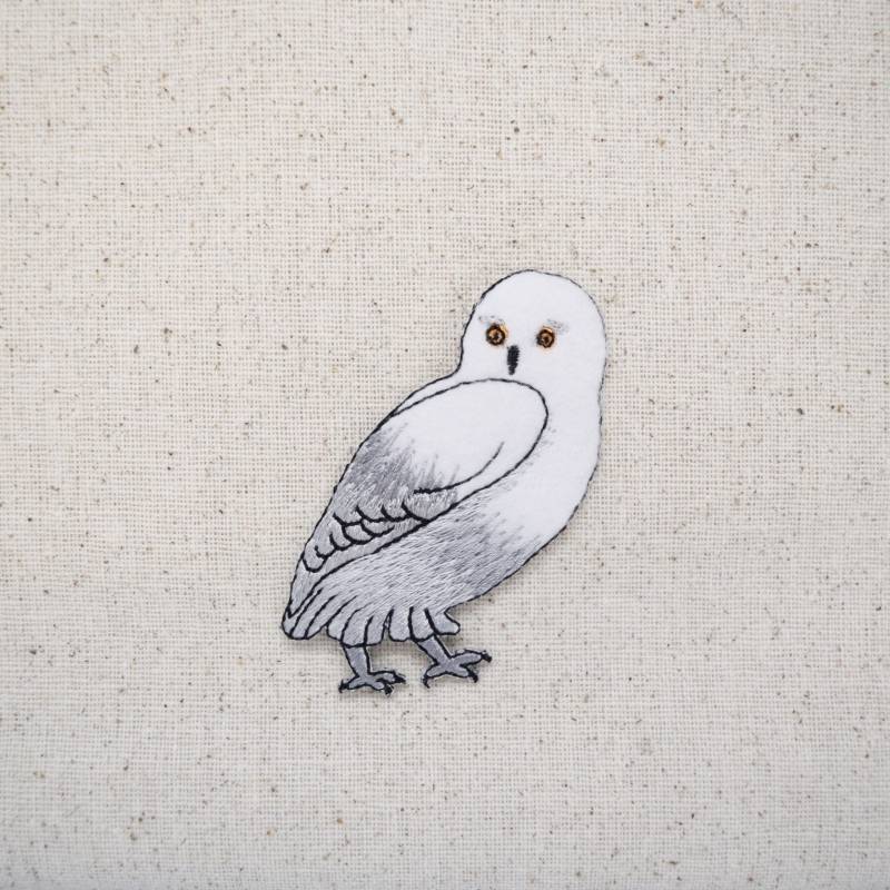 Schneeeule - Weiß Arctic Bird Applikation Zum Aufbügeln Aufnäher 1126416-A Schneeeule - Weiß Arctic Bird Applikation Zum Aufbügeln Aufnäher 1126416-A von WholesaleApplique