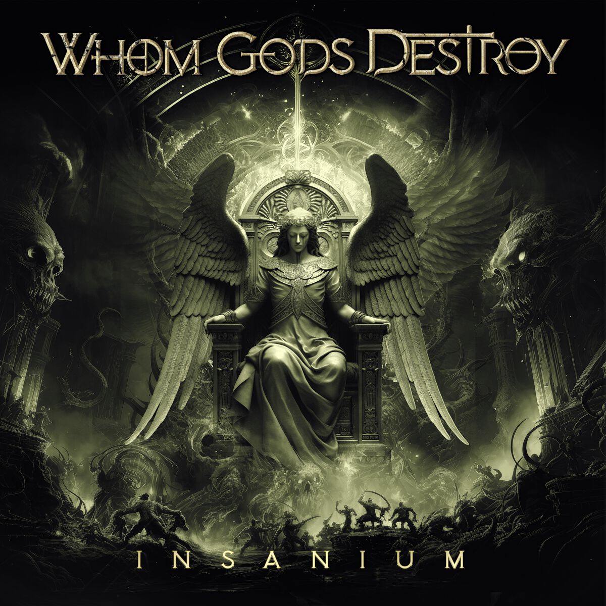 Whom Gods Destroy Insanium CD multicolor von Whom Gods Destroy