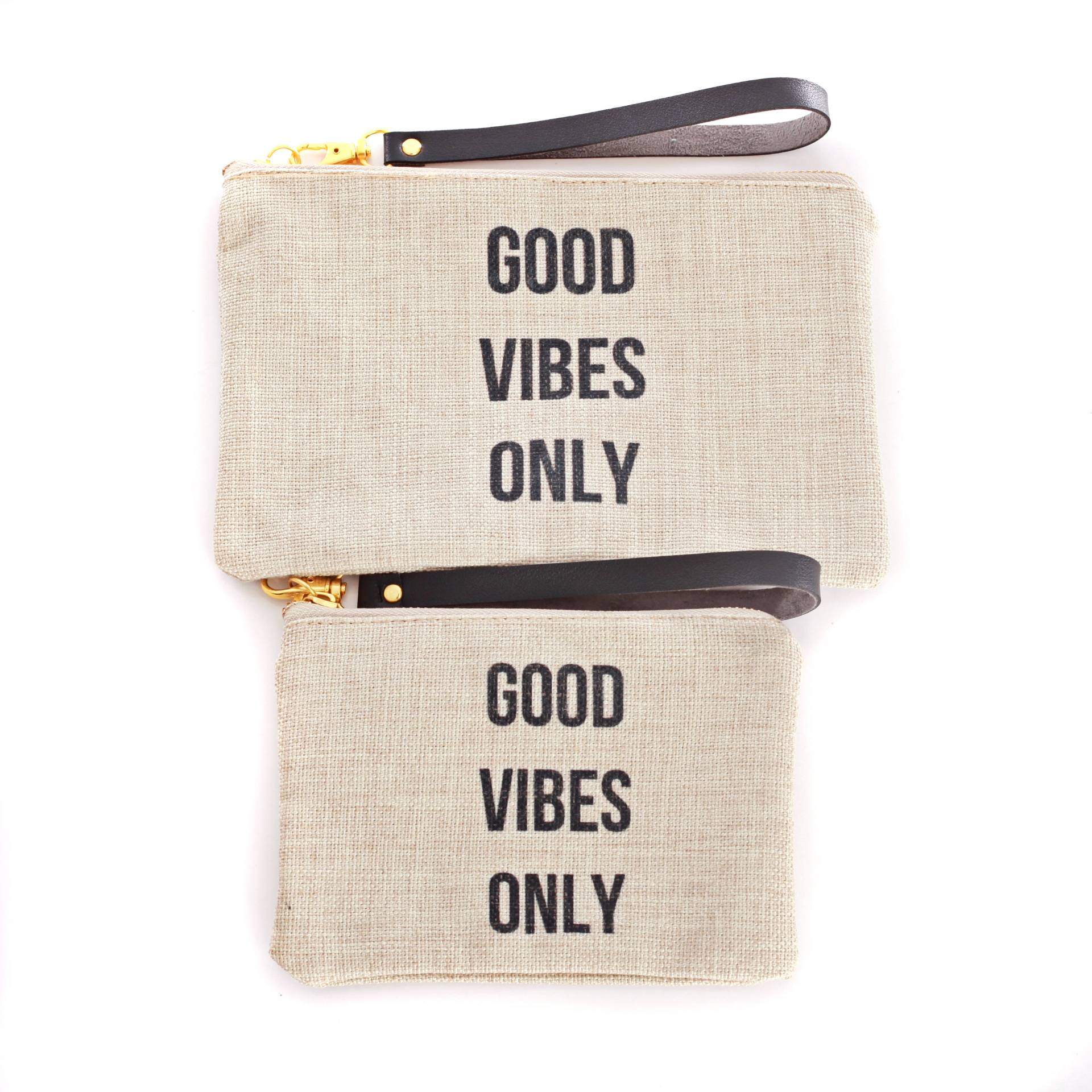 Good Vibes Only Clutch von Whowillyouinspire