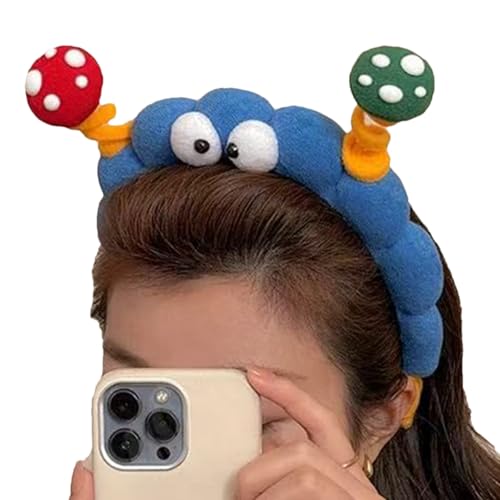 Niedliches Stirnband | Niedliche Haarbänder Mit Großen Augen | Elastische Haarbänder Mit Großen Augen Für Sport Workout Gym Sommer Makeup von Whrcy