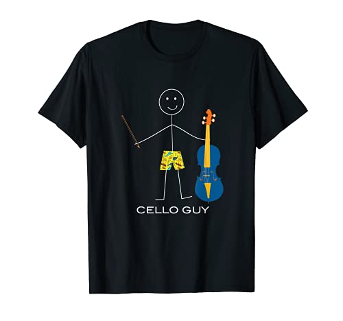 Lustige Herren Cello, Boy Musiker Geschenke T-Shirt von Whyitsme Design