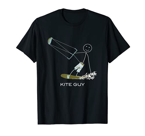 Lustige Herren Kiteboarding, Boy Kitesurfer Geschenk T-Shirt von Whyitsme Design