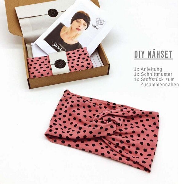 WiDDA berlin DIY Nähset Stirnband Punkte von WiDDA berlin