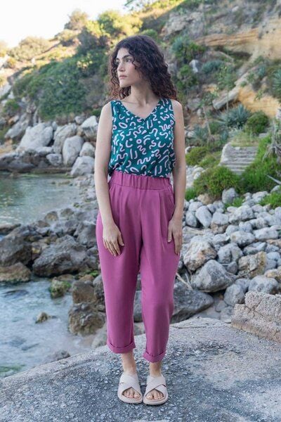 WiDDA berlin Hose Jupp in Pink aus Tencel von WiDDA berlin