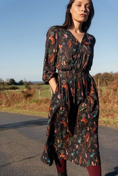 WiDDA berlin Kleid ONNY afri Print aus ECOVERO® von WiDDA berlin