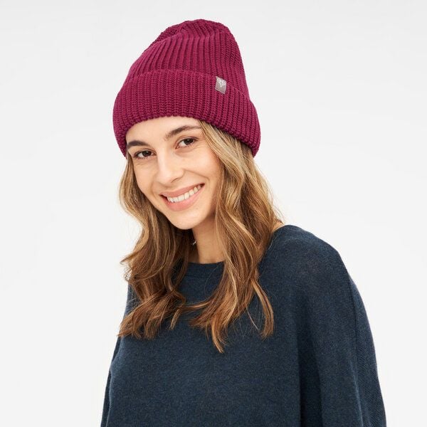 WiDDA berlin LANA gerippte Beanie aus Bio-Baumwolle von WiDDA berlin