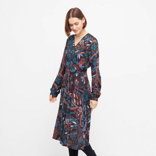 WiDDA berlin Midikleid mit Paisley Muster aus ECOVERO WiDDA berlin Midikleid mit Paisley Muster aus ECOVERO von WiDDA berlin