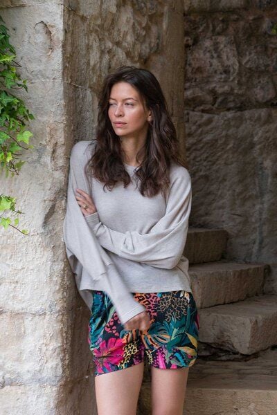 WiDDA berlin Strickpullover SLABBY aus Bio-Baumwolle in Natur Melange von WiDDA berlin