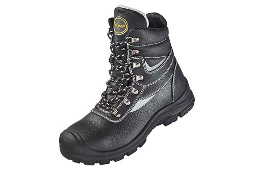 Wica S3*COSWIG* WINTERSCHNÜRSTIEFEL Arbeitsschuhe in Übergrößen Schwarz 33407 große Unisexschuhe, Größe:45 Wica S3*COSWIG* WINTERSCHNÜRSTIEFEL Arbeitsschuhe in Übergrößen Schwarz 33407 große Unisexschuhe, Größe:45 von Wica
