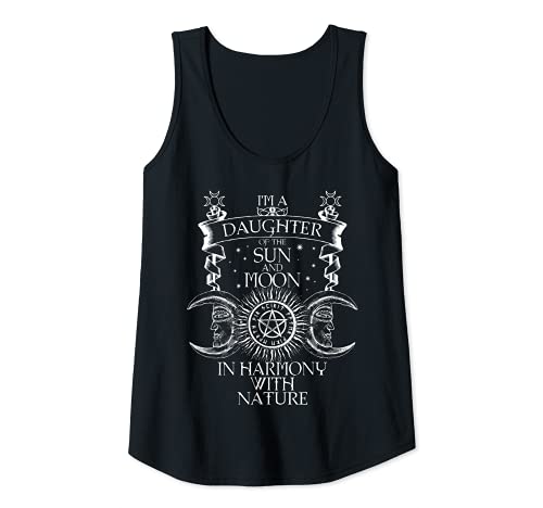 Damen Wicca Daughter Hexen Pagan Sonne Mond Pentagramm Okkult Tank Top Damen Wicca Daughter Hexen Pagan Sonne Mond Pentagramm Okkult Tank Top von Wicca Witch Mystic Occult Clothing